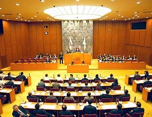 選挙後最初の議会となった臨時市議会