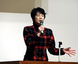北海道の衆院議席回復を訴える紙議員